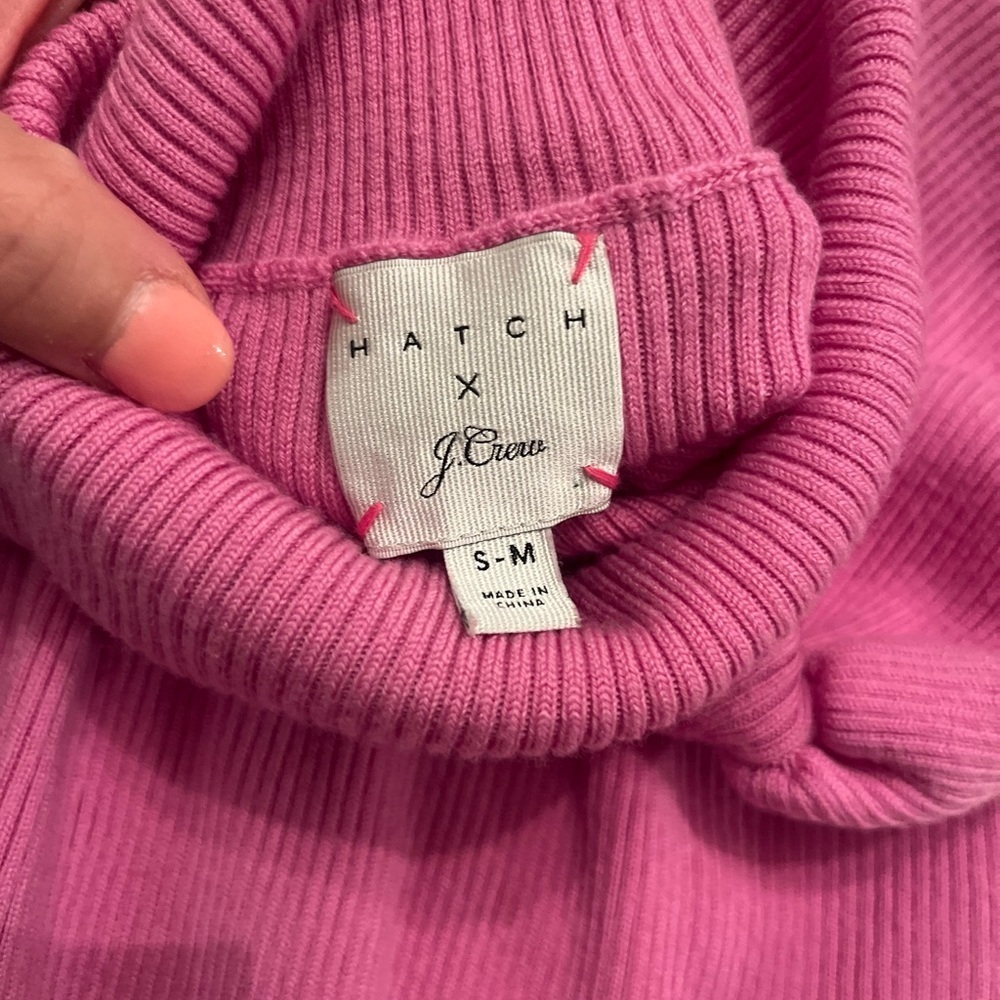 Hatch x J.Crew Balloon-Sleeve Sweater Dress ⭐️flawed - Picture 7 of 8